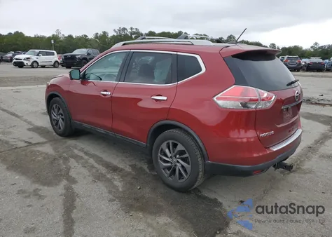 2016 Nissan Rogue S из США, поврежденный, VIN 5N1AT2MT8GC801095